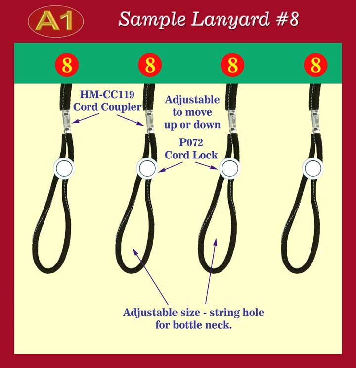 Sample lanyard 8-2
